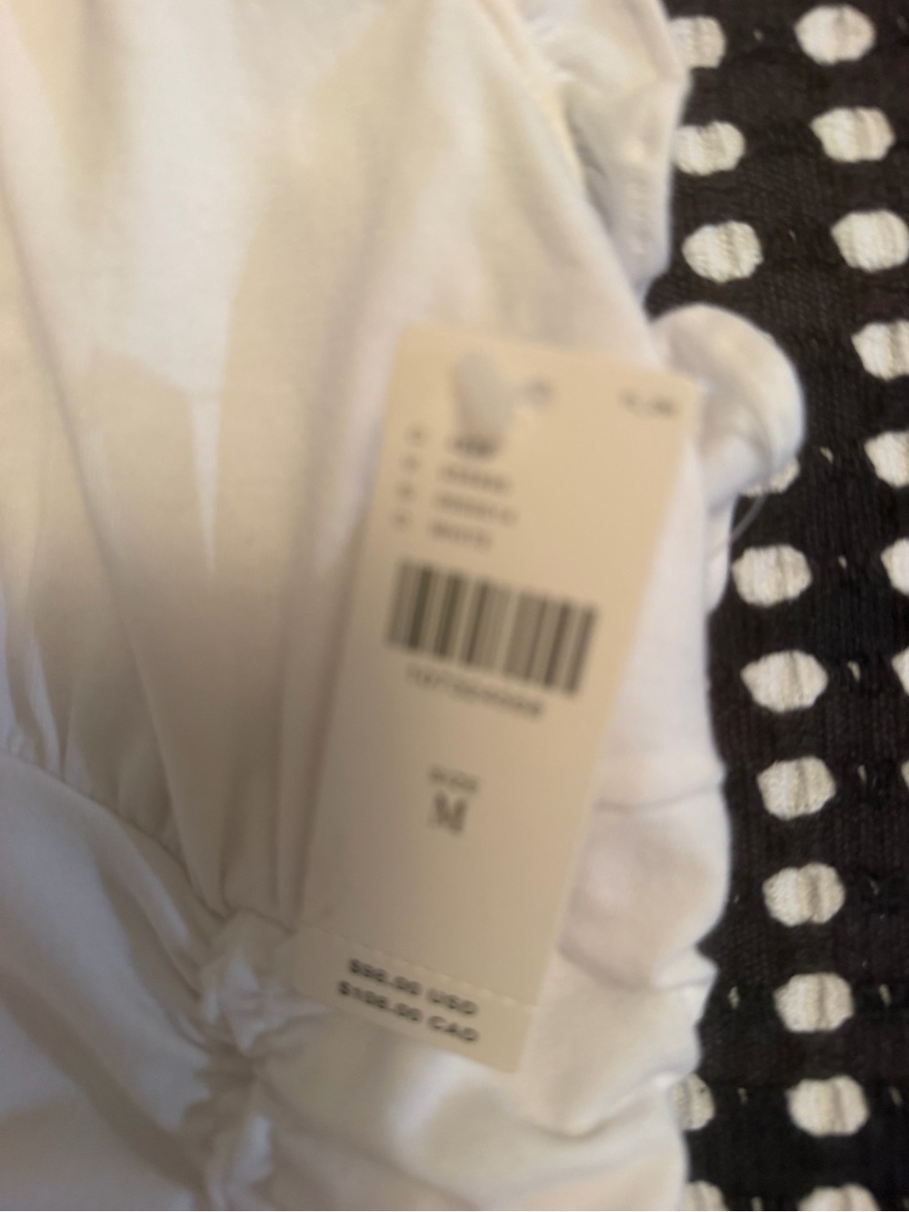 NWT Anthropologie by Daily Practice Women’s White Sleeveless Ruffled Dress M - Picture 11 of 11